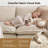 72" Chenille Upholstered Cloud Sofa 2-Seater Couch Comfy Loveseat Sofa for Apartment Bedroom Living Room-1542911004