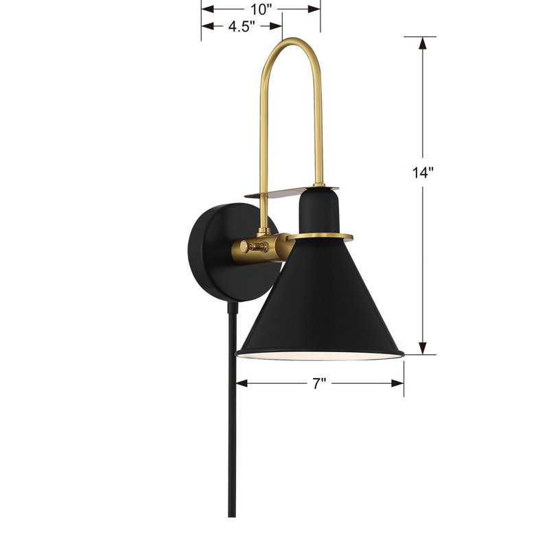 Alston Barn Light, Matte Black