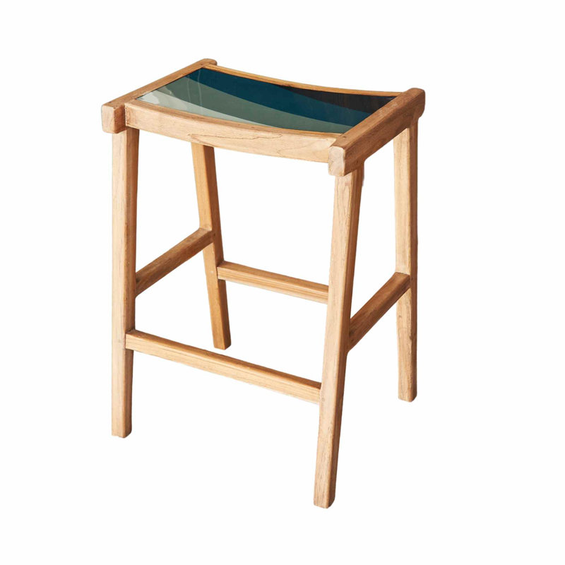 Sanborn Counter Stool, Blue Hues