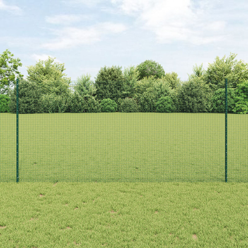 120cm H x 2500cm W Powder-Coated Steel Border Fencing