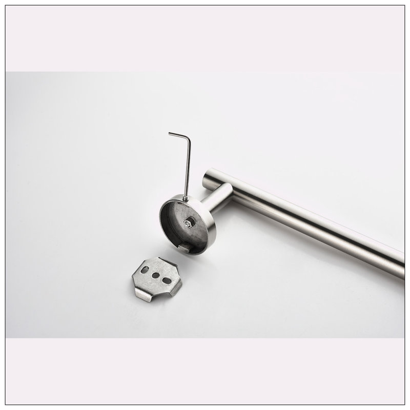 Towel Rack, Brushed Nickel