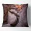 Coussin imprimé montagnes du désert au Kazakistan-2084653255-2084653250