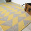 Oulu Geometric Hand Woven Indoor / Outdoor Area Rug-1331816060