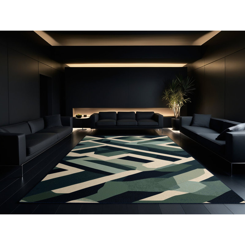 Tranquil Glow Rug, Round 4'