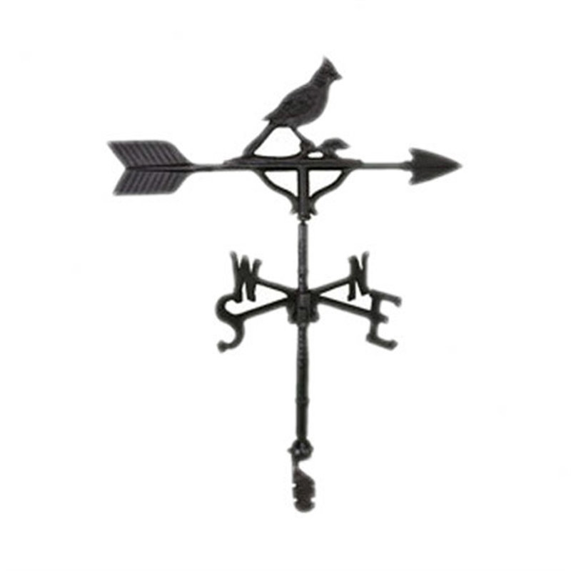 Cardinal Weathervane, Black