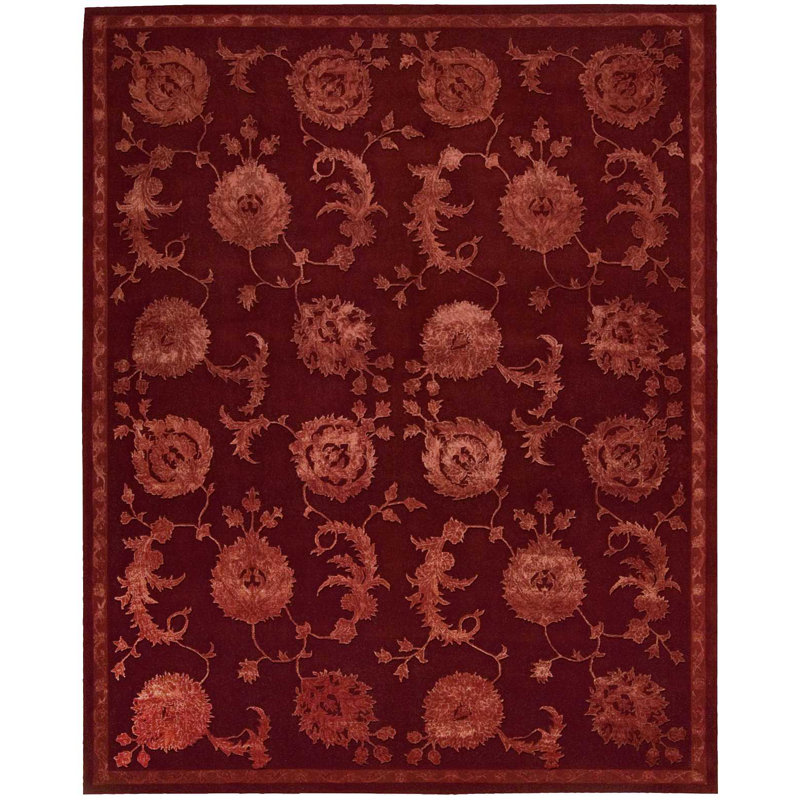 Copiague Wool Oriental Indoor Rug, Rectangle 3'9" x 5'9"