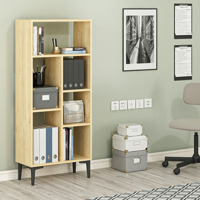 Bibliothèque standard H 54,57 "x l 23,62", Brun