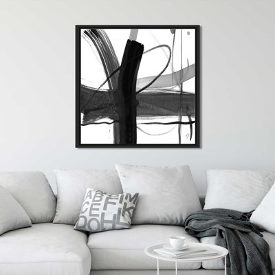 «Urban Vibe I», reproduction d'art sur toile encadrée