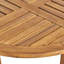 Ensemble de salle à manger de jardin en bois avec coussins - et élégant groupe d'extérieur Kd