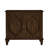 33.6" Retro Wooden Sideboard Buffet Cabinet With Storage, Symmetrical Geometric Accent Display Cabinets, Media Console Credenza For Living Room/Entryway/Dining Room/Kitchen, Walnut