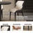 62.99" Modern Oval Black Dining Table Set with 4 Chairs for Kitchen, Bar, Living Room-1768396269-1768396264