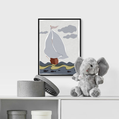 Art sur toiles de toile ahoy iii Sikora