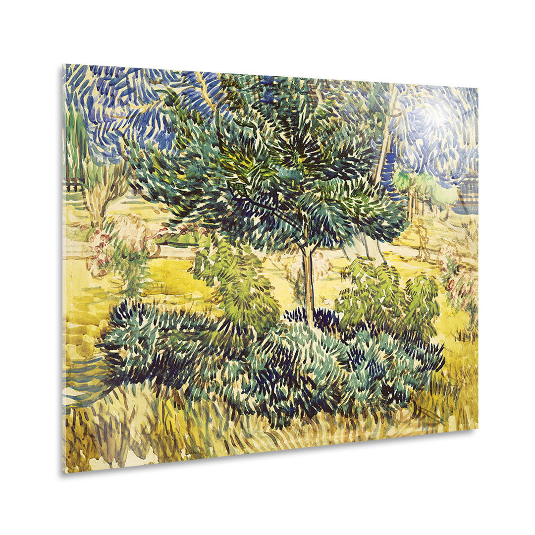 Kunstdruck Büsche und Bäume von Vincent Van Gogh