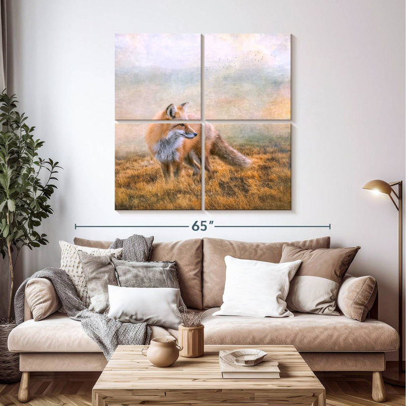 Brampt Seeking Mischief, 45" H x 45" W