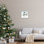 «Christmas Is Joy Snowman», impression encadrée sur bois par Carol Robinson