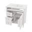 Meuble-lavabo innovant de 30 po avec lavabo, 2 tiroirs, une armoire et un tiroir basculant-1175042349