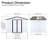 Metal garden sheds outdoor storage sheds-112477439-112477435