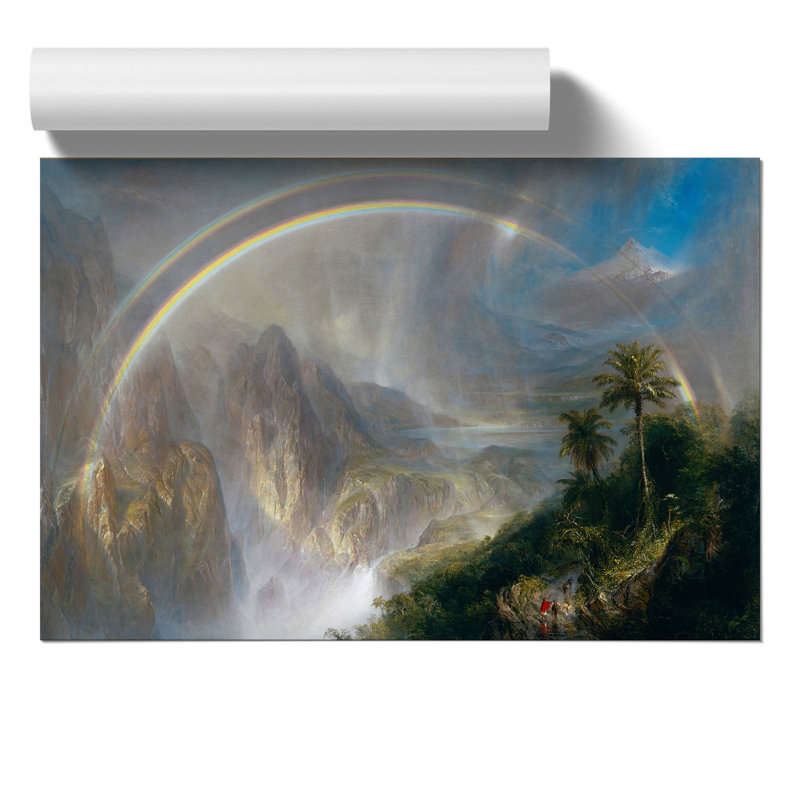 Rainy Season In The Tropics by Frederic Edwin Church - No Frame Print, 21cm H x 30cm W x 0.1cm D