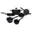 10 Piece Aluminum Non Stick Cookware Set