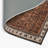 Persian Brown Indoor and Outdoor Area Rug-784308486