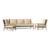 Hudson Outdoor 3 - Piece Conversation Set