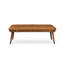 Banc rembourré brun + bois massif-1064673046