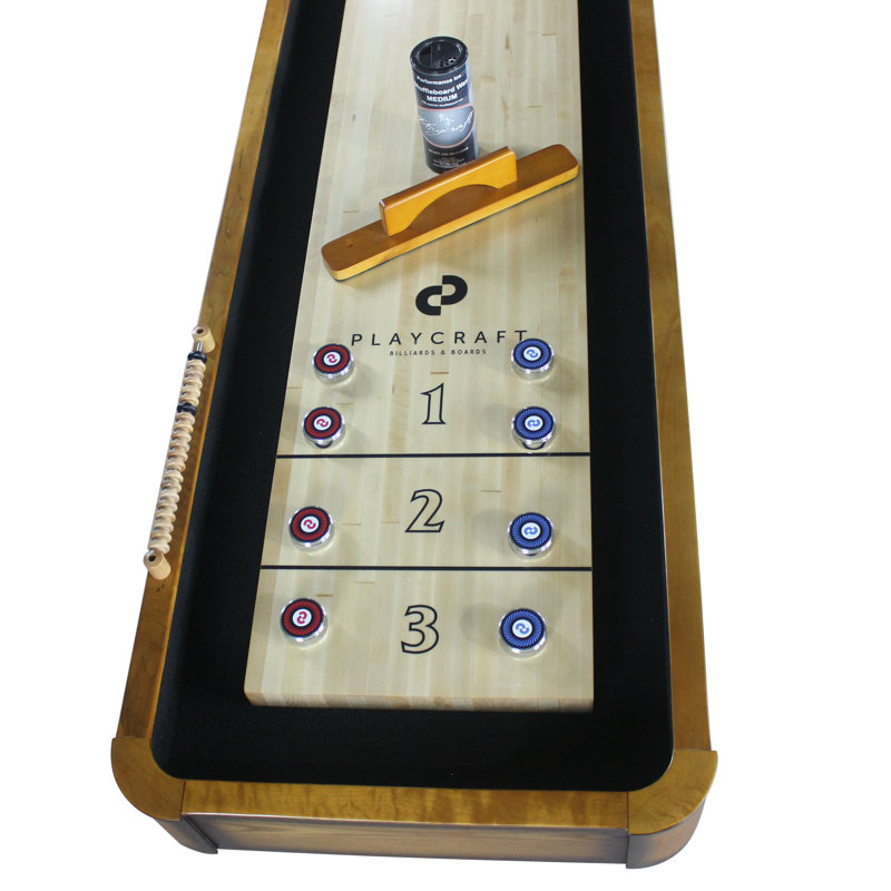 Georgetown Shuffleboard Table, 12', Cherry