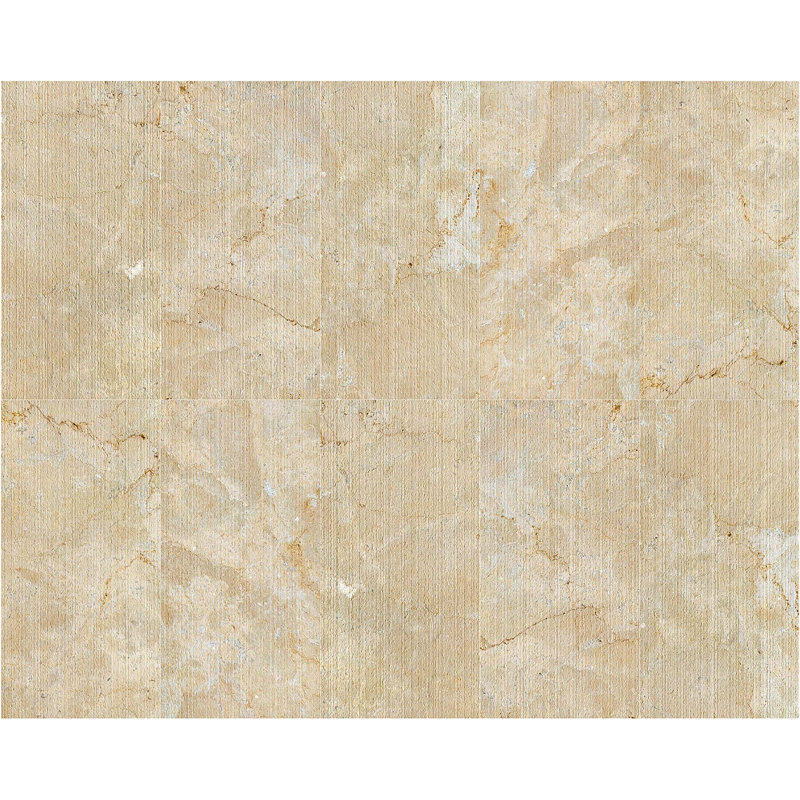 12"×24"  FS Textured Finished Natural 3D Fluted Marble For Wall, 1 Box 4 PCS