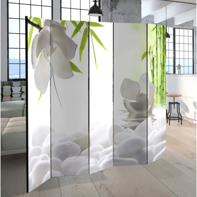 Mamora Solid Wood Folding Room Divider