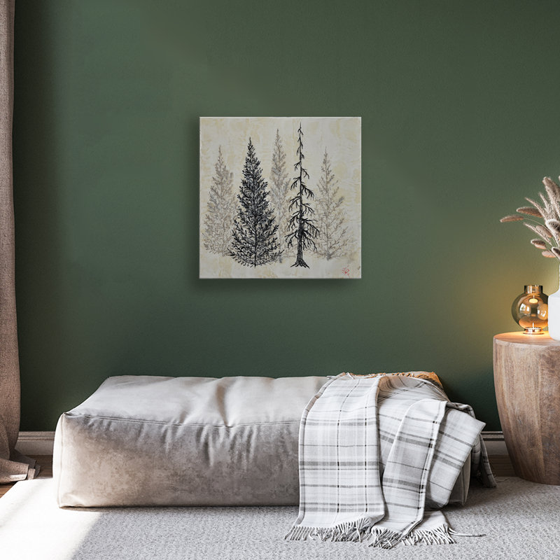 «Monoscape XXXVI», art mural par Karen Biery, H 30 po x l 30 po, Toile tendue