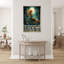 «Mermaid And Into The Ocean», reproduction d'art graphique sur toile tendue 1 pièce-1820049071