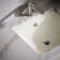 Iron Plains Metal Rectangular Undermount Bathroom Sink with Overflow