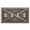 Brown Fence 4 - Gang Toggle Light Switch Standard Wall Plate