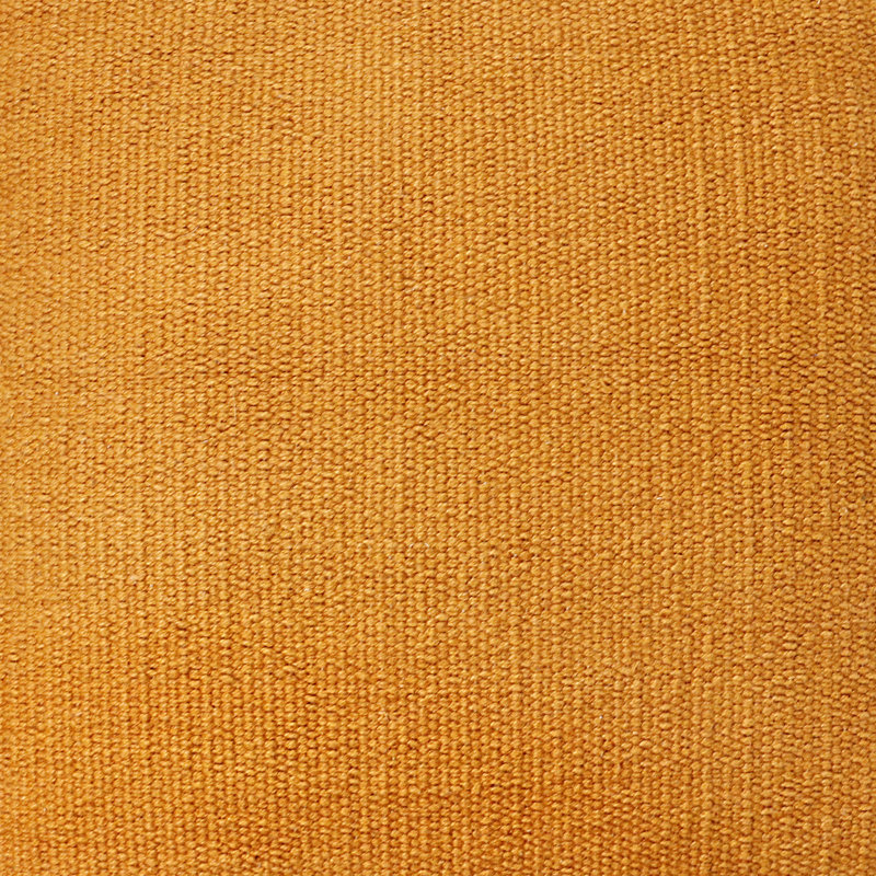 Southwestern Orange and White Cotton Geometric Throw Pillow