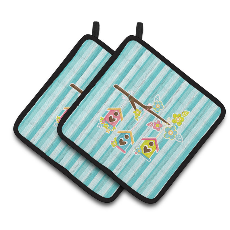 Caroline's Treasures Striped Polyester Potholder