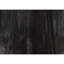 Table pour chambre à coucher, stratifié noir, table d'appoint contemporaine à structure métallique solide, finition stratifiée, base