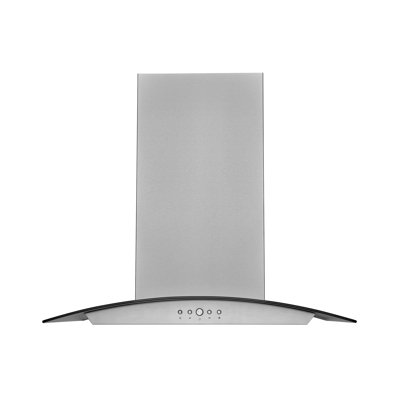 Hauslane 36" Stainless Steel 600 CFM Convertible Island Range Hood with Baffle Filter