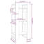 Jaiden-James 91 cm H Solid Wood Etagere Bookcase-1254549327-1261709398