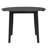 Space-saving Dining Table Sets, Black Wood Extendable For Small Kitchens