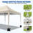 354'' W x 118'' D Metal Party Tent-99462806