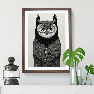 Adorable Owl - Single Picture Frame Print
