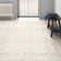 Herrod Machine Woven White/Medium Gray Area Rug