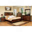 Lit transitionnel pour grand lit en acacia / noyer massif 1pcs
