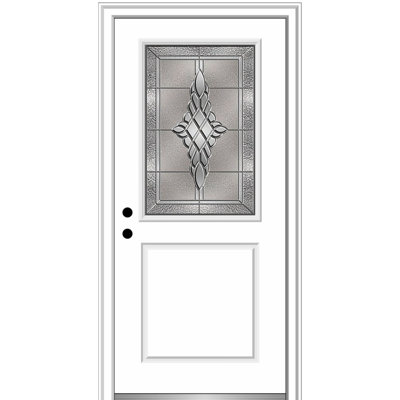 Grace 80'' Fiberglass Front Entry Doors