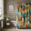 Painted Streets - Rideau de douche Premium-1912631720