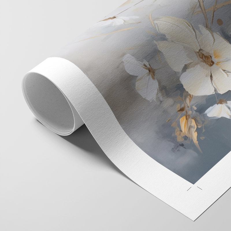 FLORAL Series CCDVL - Impression sur toile seulement - NON-CADRE, H 18 po x l 12 po