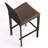 Full Assembled 26"H Counter Stool, Saddle Leather Upholstered Bar Stool With Padded Seat, Counter Height Barstool With Metal Frame Footrest For Kitchen Island Bar Counter, Brown-317936941-306793868