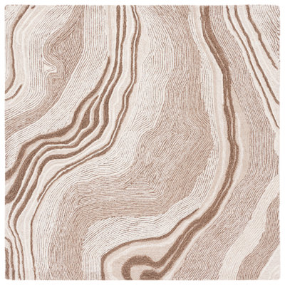 Kriner Hand Tufted New Zealand Wool Abstract Rug