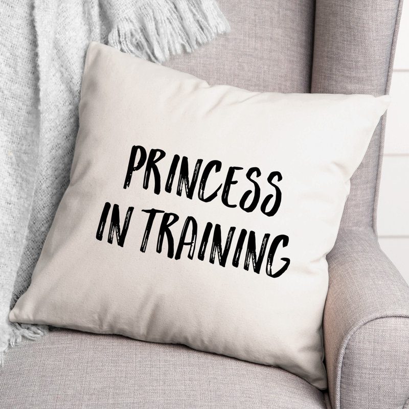Coussin Princesse en formation, 16 po x 1 po