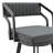 Atiksh Modern Swivel Counter or Bar Height Bar Stool with Footrest in Faux Leather and Metal-1884796045-1993855978-1892796896